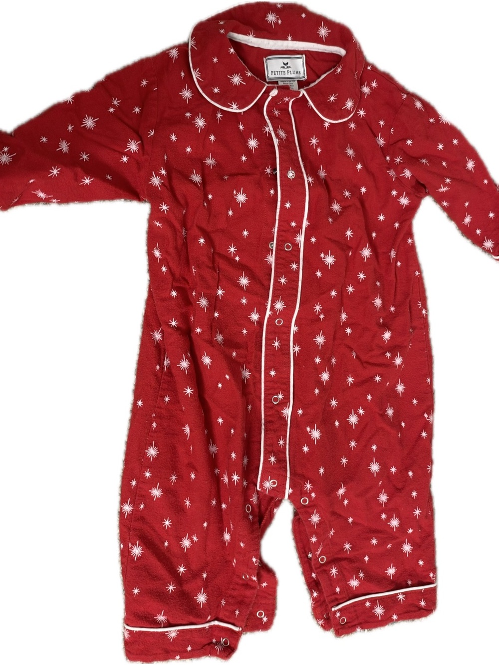 Petite Plume Red Flannel Pajamas